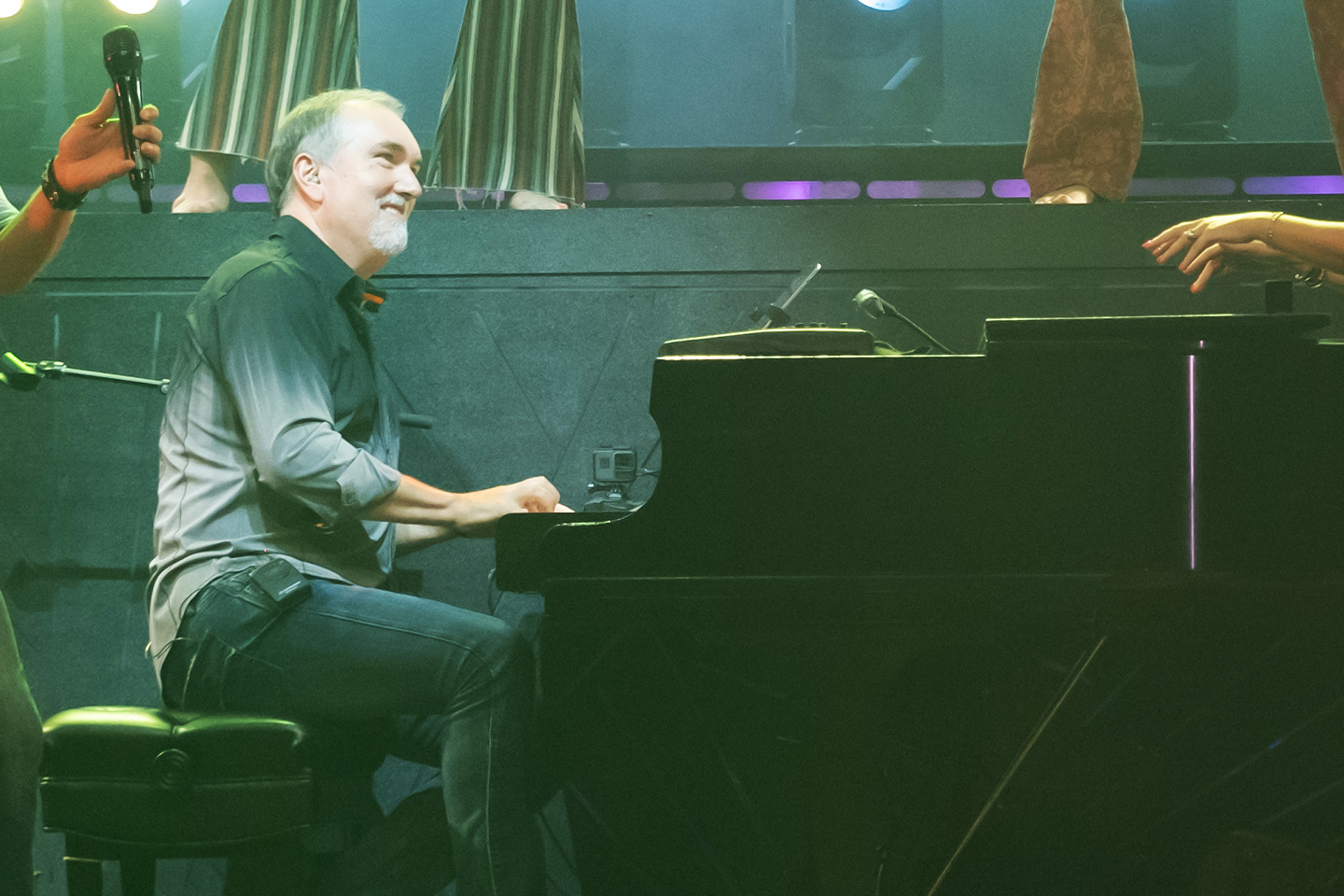 Calvin Gilmore performing at The Grande Ole Opry