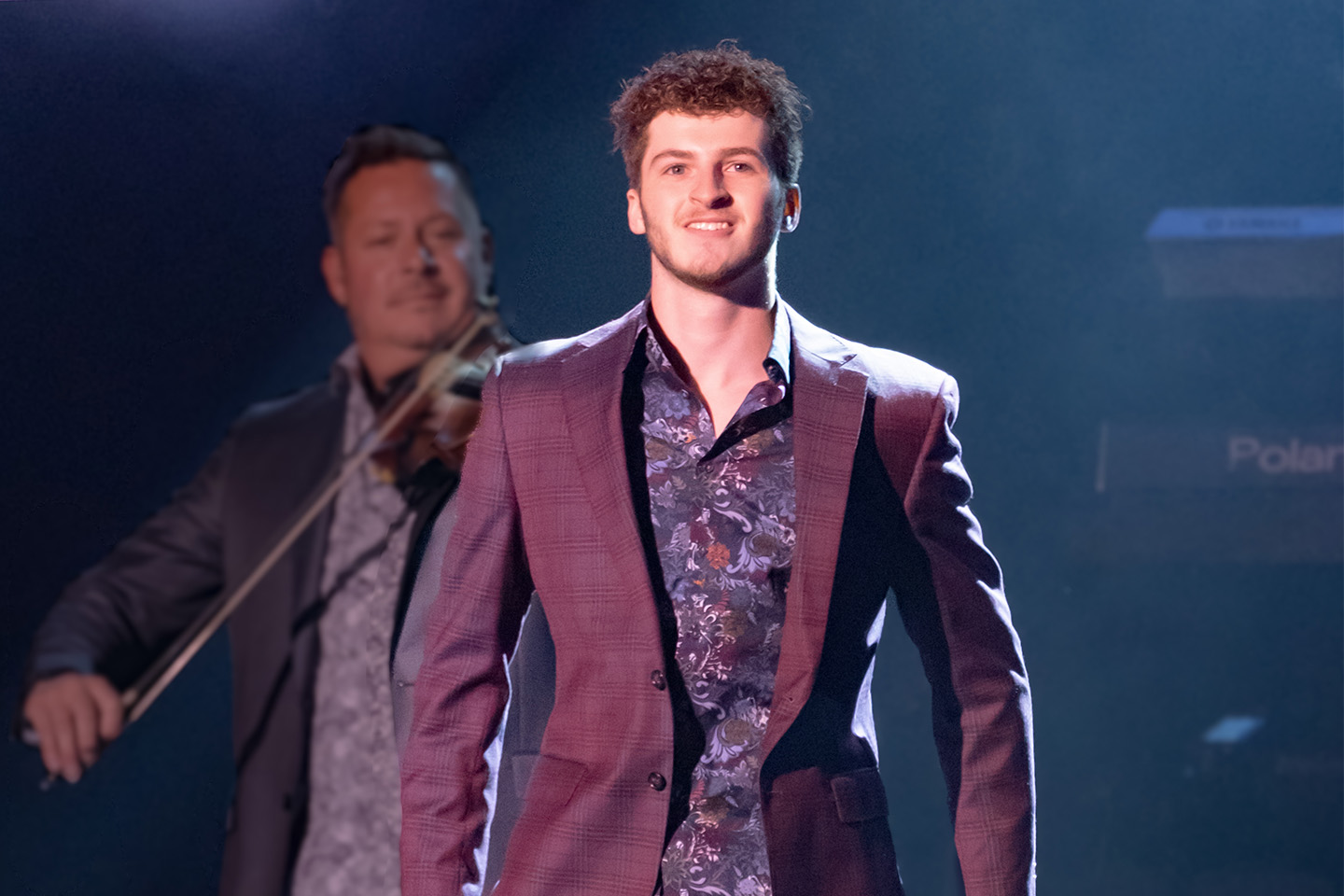 Calvin Gilmore performing at The Grande Ole Opry