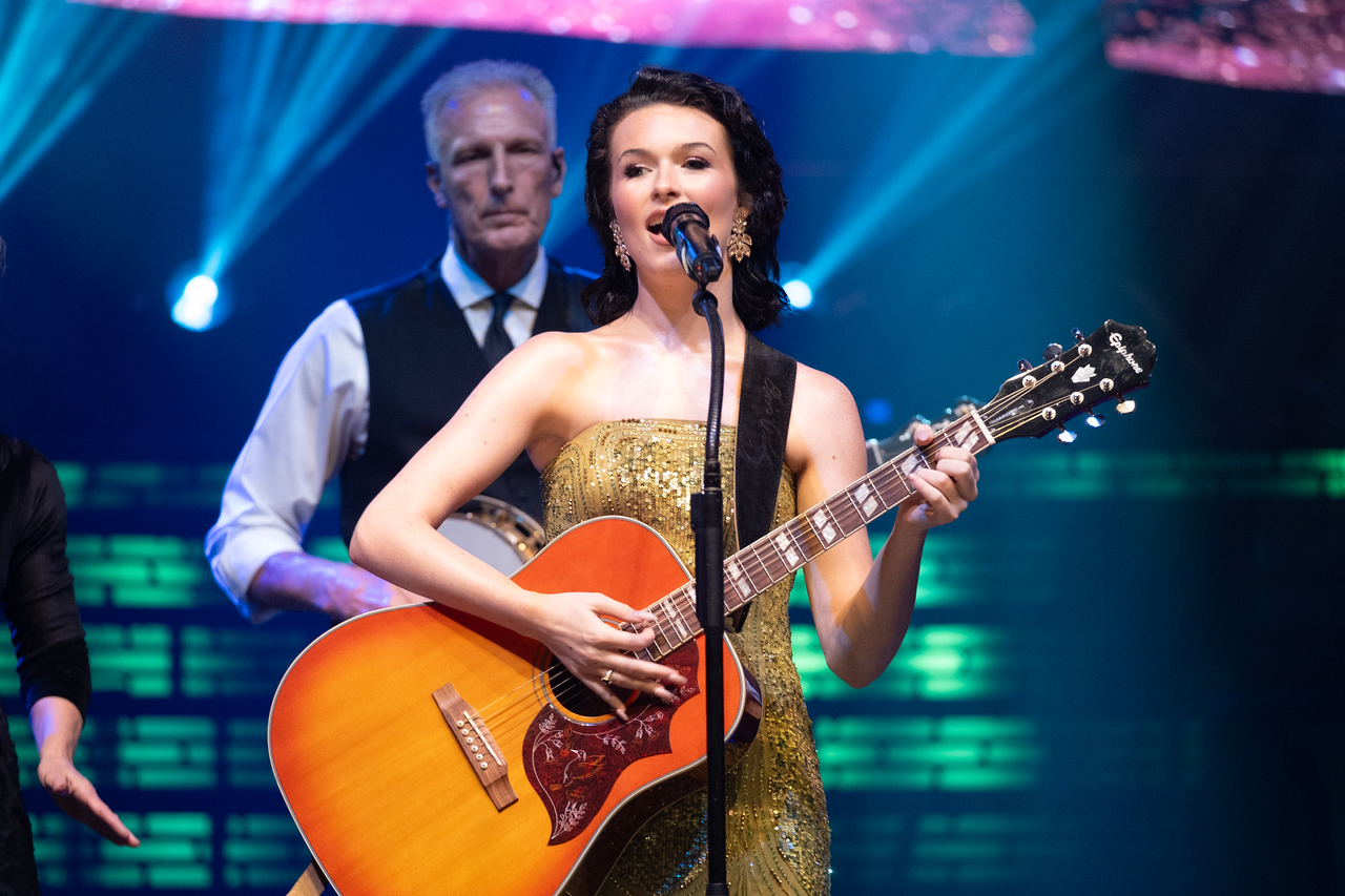 Calvin Gilmore performing at The Grande Ole Opry