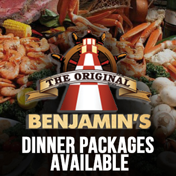 The Original Benjamins Dinner Packages available